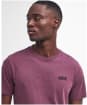 Men's Barbour International Small Logo Tee - Huckleberry