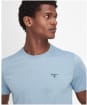 Men's Barbour Sports Tee - Cool Blue