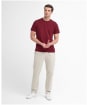 Men's Barbour Sports Tee - Highland Red