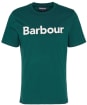 Men's Barbour Logo Tee - Evergreen