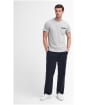 Men's Barbour Durness Pocket Tee - Grey