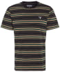 Men's Barbour Boldron Stripe T-Shirt - Black