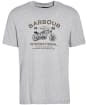 Cafe Graphic T - Grey Marl