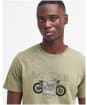 Calder Tee - Bleached Olive