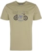 Calder Tee - Bleached Olive