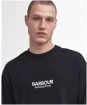 Ls Mapped Tee - Black