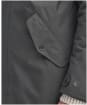 Men's Barbour Chelsea Mac Waterproof Jacket - CHARCOAL/BLUE GR