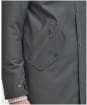 Men's Barbour Chelsea Mac Waterproof Jacket - CHARCOAL/BLUE GR