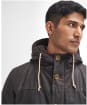 Men's Barbour Game Waxed Parka Jacket - Rustic