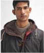 Men's Barbour Game Waxed Parka Jacket - Rustic