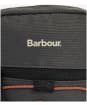 Barbour Arwin Canvas Crossbody - Charcoal / Ginger