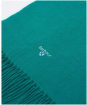 Barbour Plain Lambswool Scarf - Evergreen