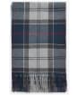 Barbour Galingale Tartan Scarf - Blue Granite