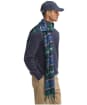 Barbour Yaxley Tartan Scarf - Green Loch