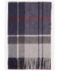 Barbour Carrbridge Tartan Scarf - Blue Granite