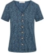 Women's Lily & Me Blossom Top - Navy