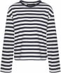 Women's Barbour Bede Oversized Top - Navy Stripe