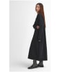 Women's Barbour Bede Oversized Maxi Sweatshirt Dress - Black