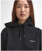 Women's Barbour Marsden Oversized Hoodie - Black