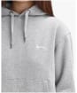 Women's Barbour Marsden Oversized Hoodie - Light Grey Marl