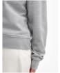 Women's Barbour Bede Oversized Crew Sweatshirt - Light Grey Marl