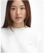 Women's Barbour Bede Oversized Crew Sweatshirt - Whisper White