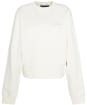 Women's Barbour Bede Oversized Crew Sweatshirt - Whisper White