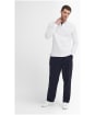 Men’s Barbour L/S Sports Polo Shirt - White