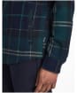 Men’s Barbour Tartan Cannich Overshirt - Green Loch