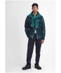 Men’s Barbour Tartan Cannich Overshirt - Green Loch