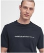 Men's Barbour International Motored T-Shirt - Black