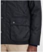 Men's Barbour Ambleside Waxed Jacket - Navy / Blue Granite