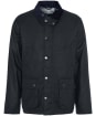 Men's Barbour Ambleside Waxed Jacket - Navy / Blue Granite