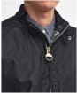 Men's Barbour International Craggan Waxed Jacket - Black