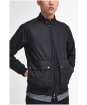 Men's Barbour International Craggan Waxed Jacket - Black