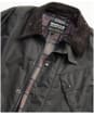 Men's Barbour International A7 Pacemaster Waxed Jacket - Charcoal