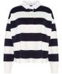 Women's Barbour Marsden Oversized Rugby Top - Navy Stripe