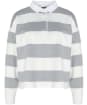 Women's Barbour Marsden Oversized Rugby Top - Whisper White Stripe