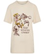 Women's Ariat Keep Walkin' Cowboy T-Shirt - Natural