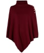 Women's Holland Cooper Roll Neck Knitted Cape - Wine