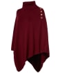 Women's Holland Cooper Roll Neck Knitted Cape - Wine