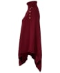 Women's Holland Cooper Roll Neck Knitted Cape - Wine