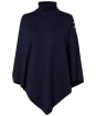 Women's Holland Cooper Roll Neck Knitted Cape - Ink Navy