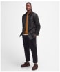 Men's Barbour Classic Beaufort Waxed Jacket - Olive