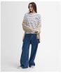 Marnie Top - Cloud / Navy