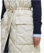 Rita Gilet - French Oak / Sky Dress Tartan