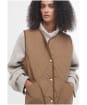 Cecily Gilet - Beige / Sky Dress Tartan