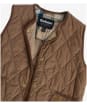 Cecily Gilet - Beige / Sky Dress Tartan