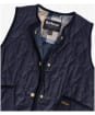 Cecily Gilet - Dark Navy / Sky Dress Tartan