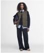 Cecily Gilet - Deep Olive / Ancient Tartan